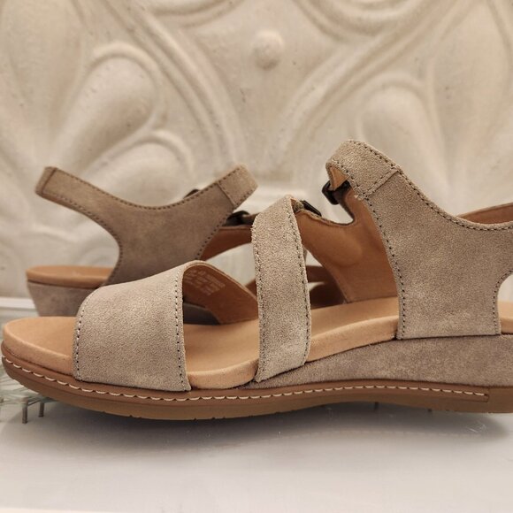 Dansko Leather "Angela" Metallic Sand Sandals. NIB. EU 40/US 9.5-10 - Picture 5 of 9